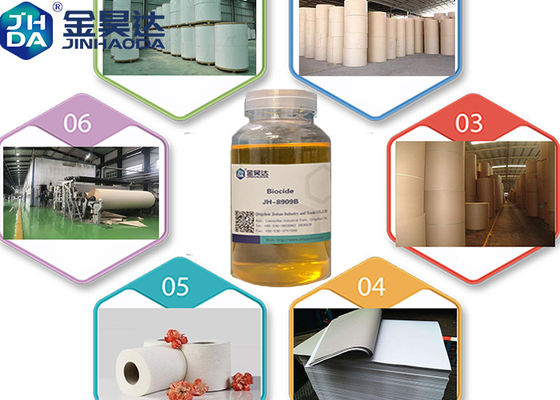 PH 3-6 دیودرانت بیوسید مایع بی رنگ یا زرد روشن با گرانش خاص 1.02