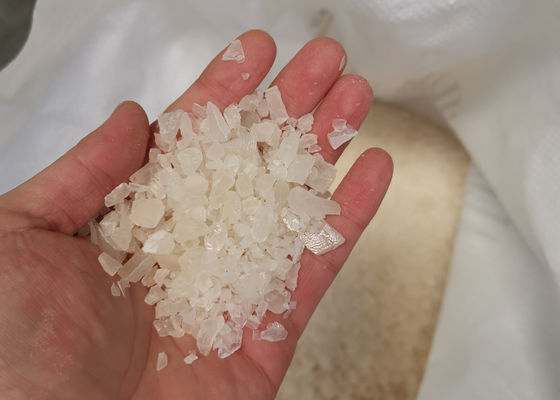 قیمت خوب پودر سولفات آلومینیوم پایدار شیمیایی / تکه هایی برای حلالیت در آب آنلاین