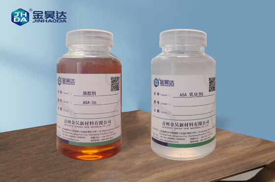 قیمت خوب ماده شیمیایی عملکردی JH-ASA با دوره پخت سریع و پوشش تک مولکولی برای راندمان مولکولی بالا در افزودنی‌های کاغذ آنلاین