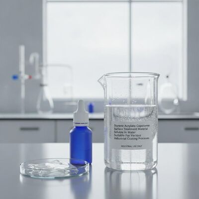قیمت خوب مواد تصفیه سطح استیرن آکریلات کوپلیمر محلول در آب مناسب برای فرآیندهای پوشش صنعتی مختلف آنلاین